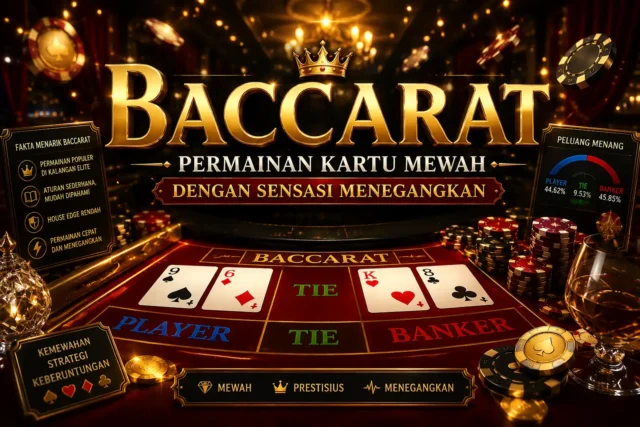 Baccarat, Permainan Kartu Mewah dengan Sensasi Menegangkan Baccarat