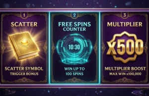 Slot, Cara Membaca Fitur Bonus Memahami Putaran Gratis, Scatter, dan Multiplier Slot