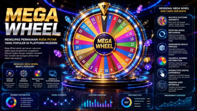 Mega Wheel, Mengupas Permainan Roda Putar yang Populer di Platform Modern Mega Wheel